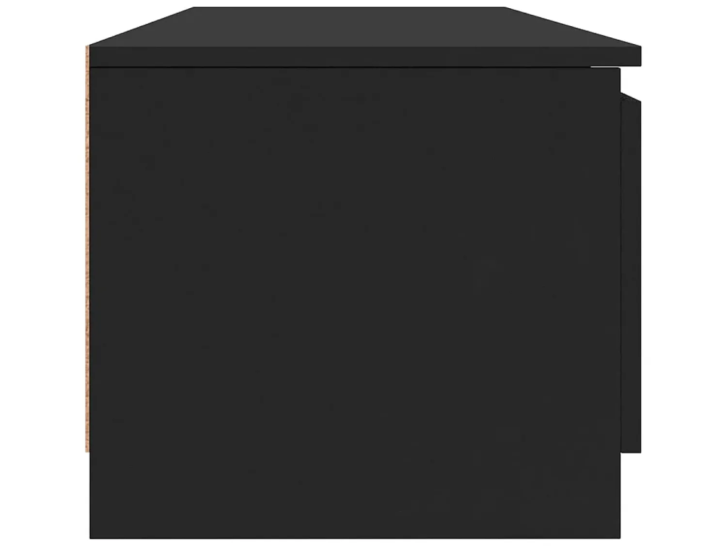 Discount Móvel de TV 140x40x35,5 cm contraplacado PT927274 Preto