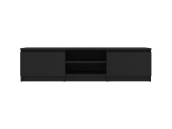 Discount Móvel de TV 140x40x35,5 cm contraplacado PT927274 Preto