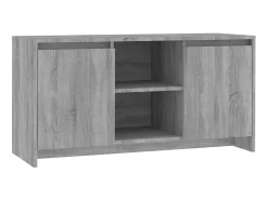 Móvel de TV 102x37,5x52,5 cm contraplacado cor sonoma PT239655^ Móvel De Tv