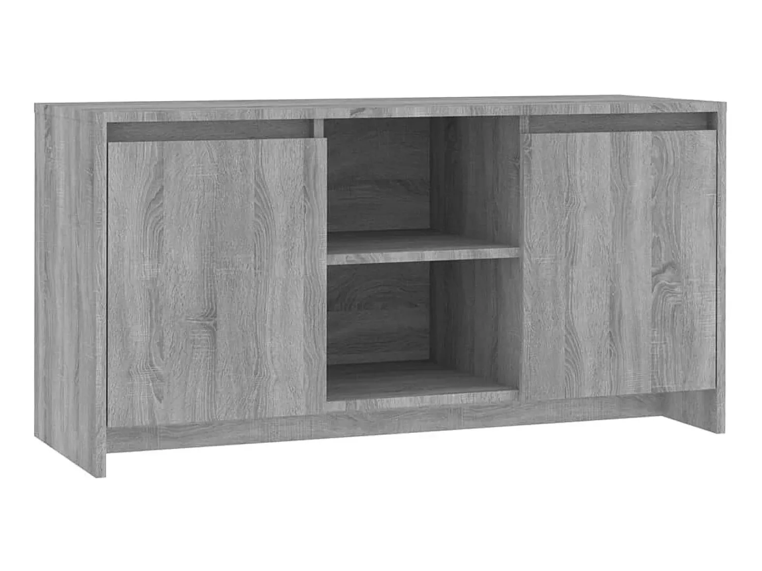 Móvel de TV 102x37,5x52,5 cm contraplacado cor sonoma PT239655^ Móvel De Tv