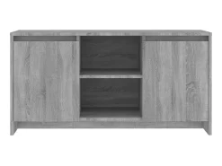 Móvel de TV 102x37,5x52,5 cm contraplacado cor sonoma PT239655^ Móvel De Tv