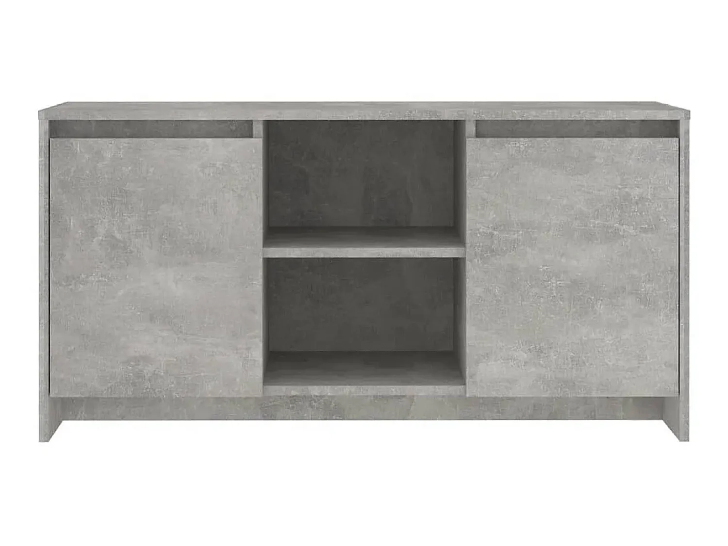 Móvel de TV 102x37,5x52,5 cm contraplacado -cimento PT588300^ Móvel De Tv
