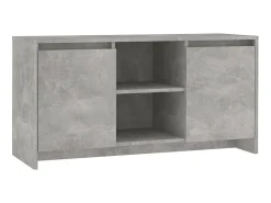 Móvel de TV 102x37,5x52,5 cm contraplacado -cimento PT588300^ Móvel De Tv