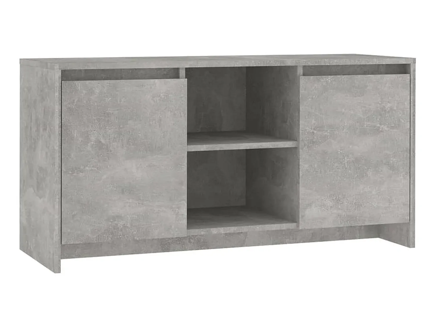 Móvel de TV 102x37,5x52,5 cm contraplacado -cimento PT588300^ Móvel De Tv