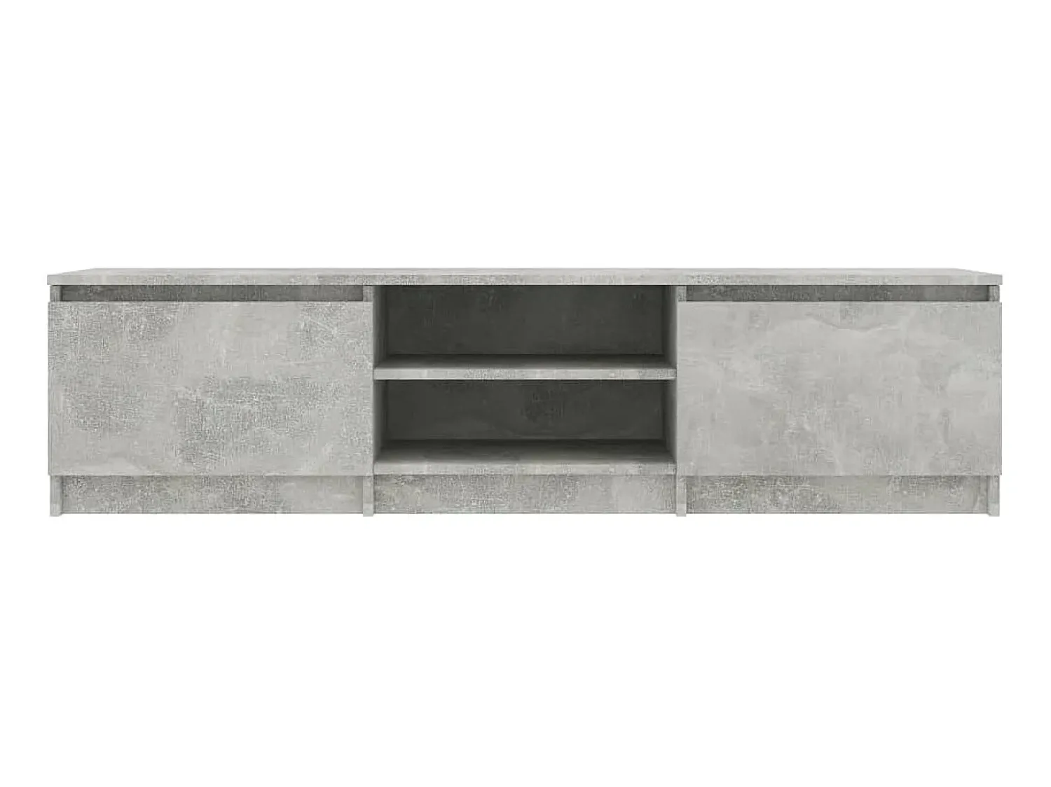 Móvel de TV 140x40x35,5 cm contraplacado concreto PT122476^ Móvel De Tv