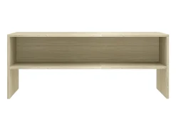 Móvel de TV 100x40x40 cm contraplacado carvalho sonoma PT972701^ Móvel De Tv