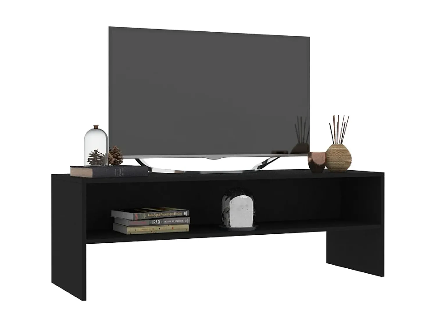 Móvel De Tv| Móvel de TV 120x40x40 cm contraplacado PT435486 Preto