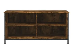 Móvel De Tv* Móvel de TV 100x40x50 cm derivados de madeira carvalho fumado PT667318 Castanho