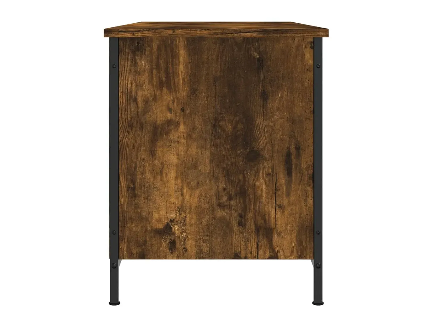 Móvel De Tv* Móvel de TV 100x40x50 cm derivados de madeira carvalho fumado PT667318 Castanho