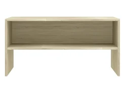 Móvel De Tv| Móvel de TV 80x40x40 cm derivados de madeira carvalho sonoma PT431453 Castanho