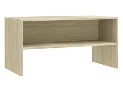 Móvel De Tv| Móvel de TV 80x40x40 cm derivados de madeira carvalho sonoma PT431453 Castanho