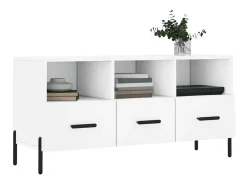 Best Móvel de TV 102x36x50 cm derivados de madeira PT286588 Branco