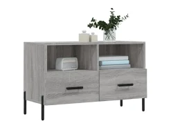 Móvel De Tv| Móvel de TV 80x36x50 cm derivados de madeira sonoma PT751855 Cinzento