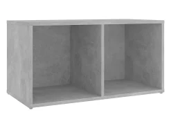 Móvel De Tv| Móvel de TV 72x35x36,5 cm derivados de madeira cimento PT343257 Cinzento