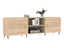 Móvel de TV 150x30x50 cm derivados de madeira carvalho sonoma PT476293^ Móvel De Tv