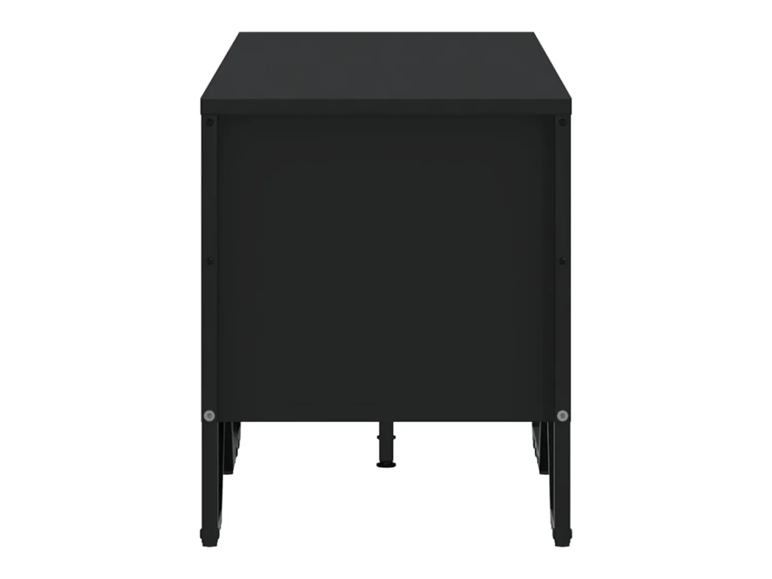 Outlet Móvel de TV 122x34x41 cm derivados de madeira PT123060 Preto