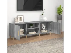 Móvel de TV 150x30x50 cm derivados de madeira sonoma PT128831^ Móvel De Tv