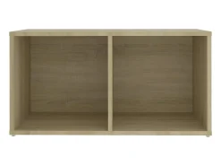 New Móvel de TV 72x35x36,5 cm derivados de madeira carvalho sonoma PT686981 Castanho