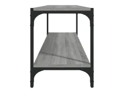Móvel De Tv|vidaxl Móvel de TV 100x33x41 cm derivados madeira/aço sonoma Cinzento