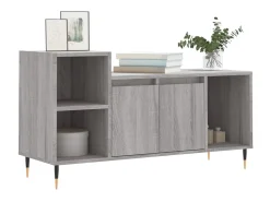 Online Móvel de TV 100x35x55 cm derivados de madeira sonoma PT500706 Cinzento