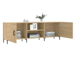 Móvel De Tv* Móvel de TV 150x30x50 cm derivados de madeira carvalho sonoma PT687168 Castanho