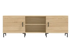 Móvel De Tv* Móvel de TV 150x30x50 cm derivados de madeira carvalho sonoma PT687168 Castanho