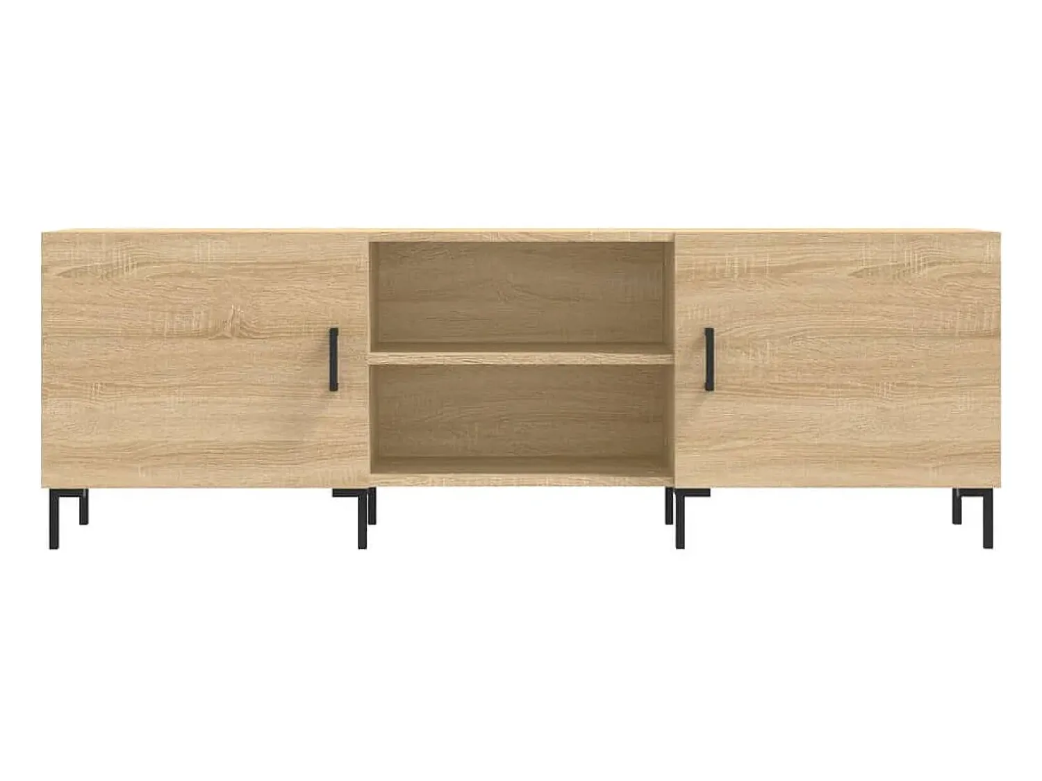 Móvel De Tv* Móvel de TV 150x30x50 cm derivados de madeira carvalho sonoma PT687168 Castanho