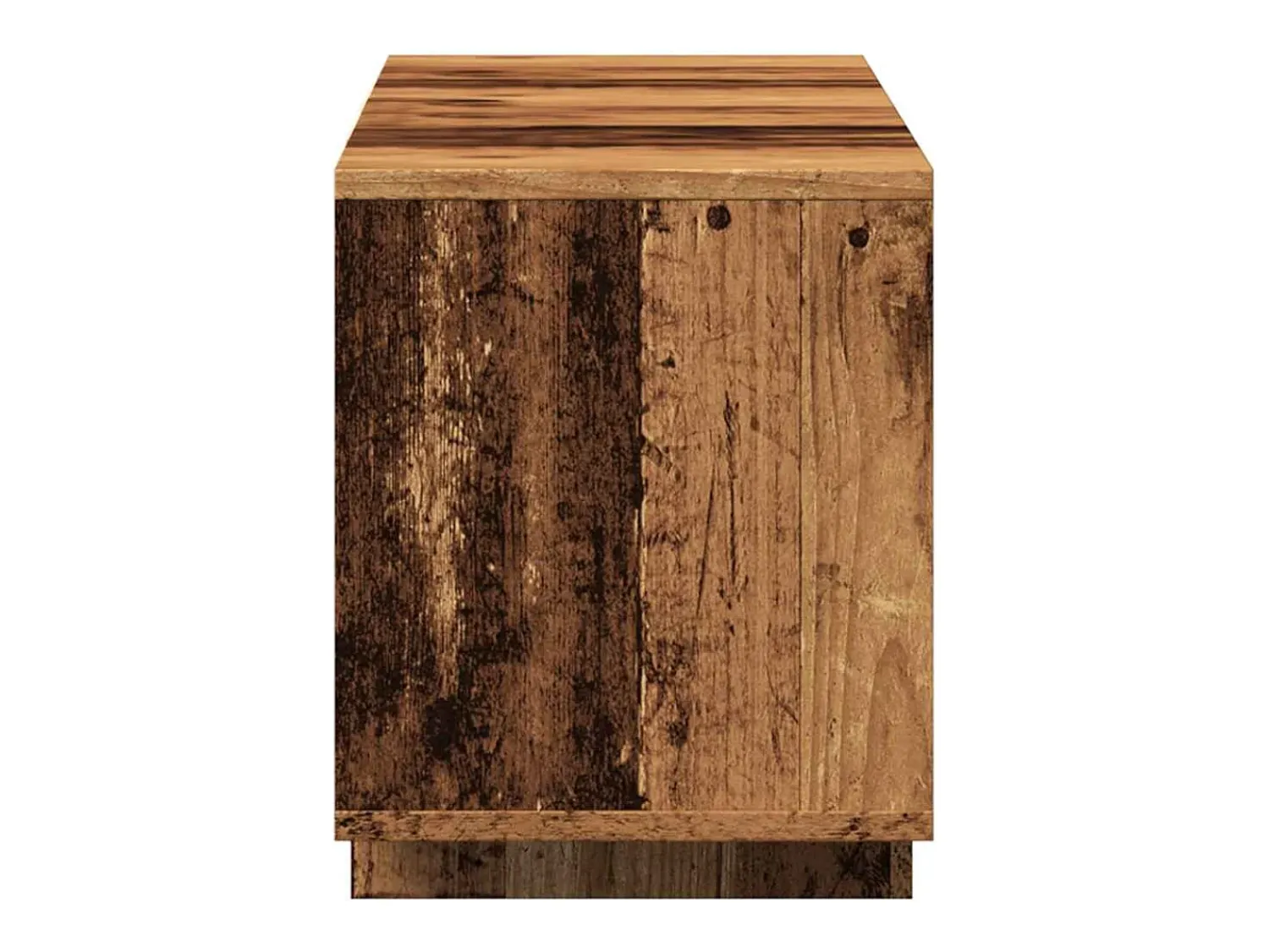 Hot vidaxl Móvel de TV 120x30x40,5 cm derivados de madeira madeira velha Natural claro