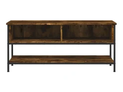 Móvel de TV 100x35x45 cm derivados de madeira carvalho fumado PT597350^ Móvel De Tv