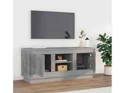Móvel De Tv* Móvel de TV 102x35x45 cm derivados de madeira sonoma PT184868 Cinzento