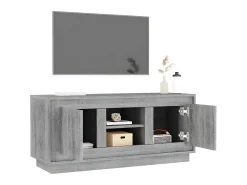 Móvel De Tv* Móvel de TV 102x35x45 cm derivados de madeira sonoma PT184868 Cinzento