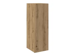 Clearance vidaxl Móvel de TV 30,5x30x90 cm derivados madeira carvalho artisiano Castanho