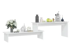 Sale Móvel de TV 180x30x43 cm derivados de madeira PT618789 Branco