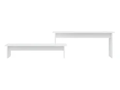 Sale Móvel de TV 180x30x43 cm derivados de madeira PT618789 Branco