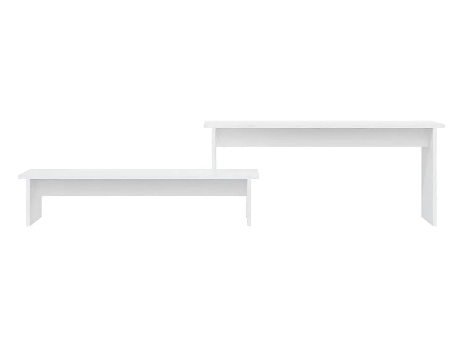 Sale Móvel de TV 180x30x43 cm derivados de madeira PT618789 Branco