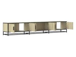 Móvel De Tv|vidaxl Móvel de TV 240x35x41 cm derivados de madeira carvalho sonoma Castanho
