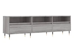 vidaxl Móvel de TV 150x30x44,5 cm derivados de madeira cinzento sonoma^ Móvel De Tv