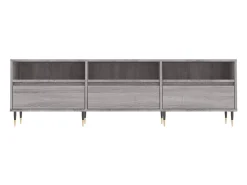 vidaxl Móvel de TV 150x30x44,5 cm derivados de madeira cinzento sonoma^ Móvel De Tv