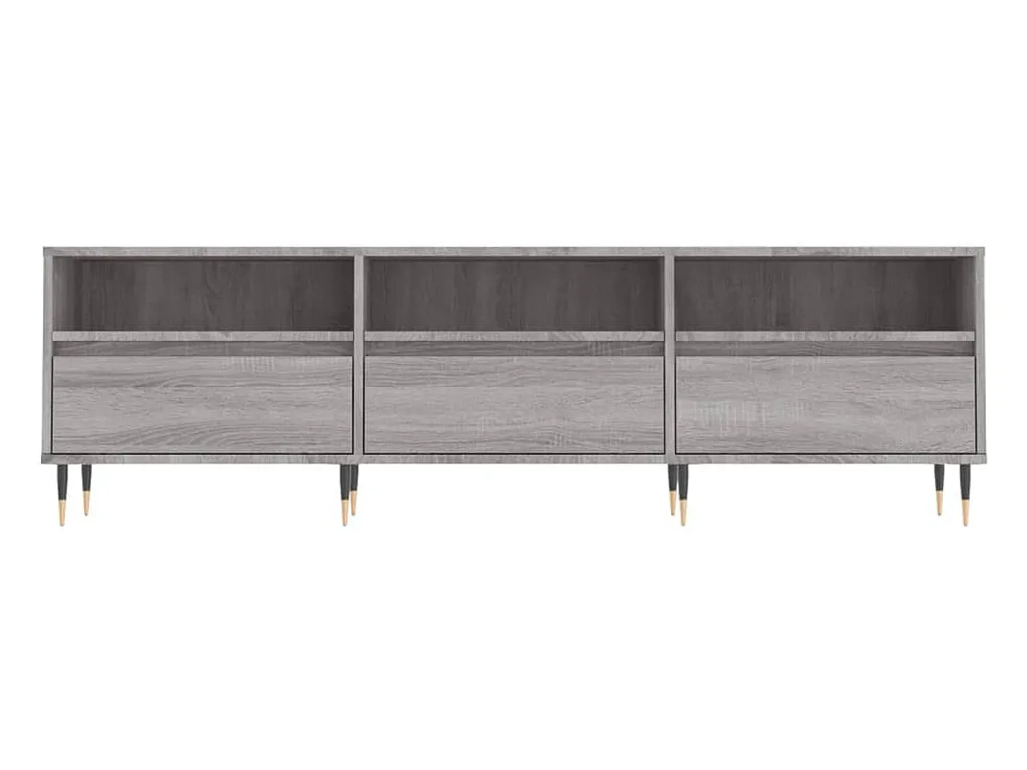 vidaxl Móvel de TV 150x30x44,5 cm derivados de madeira cinzento sonoma^ Móvel De Tv