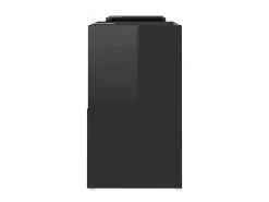 Móvel De Tv* Móvel de TV 104x30x52 cm derivados de madeira brilhante PT544725 Preto