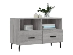 Móvel De Tv| Móvel de TV 80x36x50 cm derivados de madeira sonoma PT495026 Cinzento