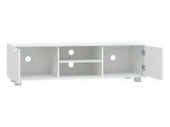 Móvel De Tv* Móvel de TV 140x40,5x35 cm derivados de madeira PT544470 Branco