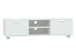 Móvel De Tv* Móvel de TV 140x40,5x35 cm derivados de madeira PT544470 Branco