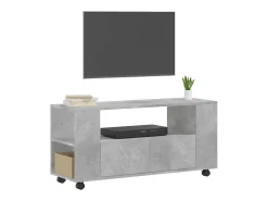 New Móvel de TV 102x34,5x43 cm derivados madeira cimento PT987079 Cinzento
