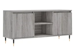 Móvel De Tv*vidaxl Móvel de TV 104x35x50 cm derivados de madeira sonoma Cinzento