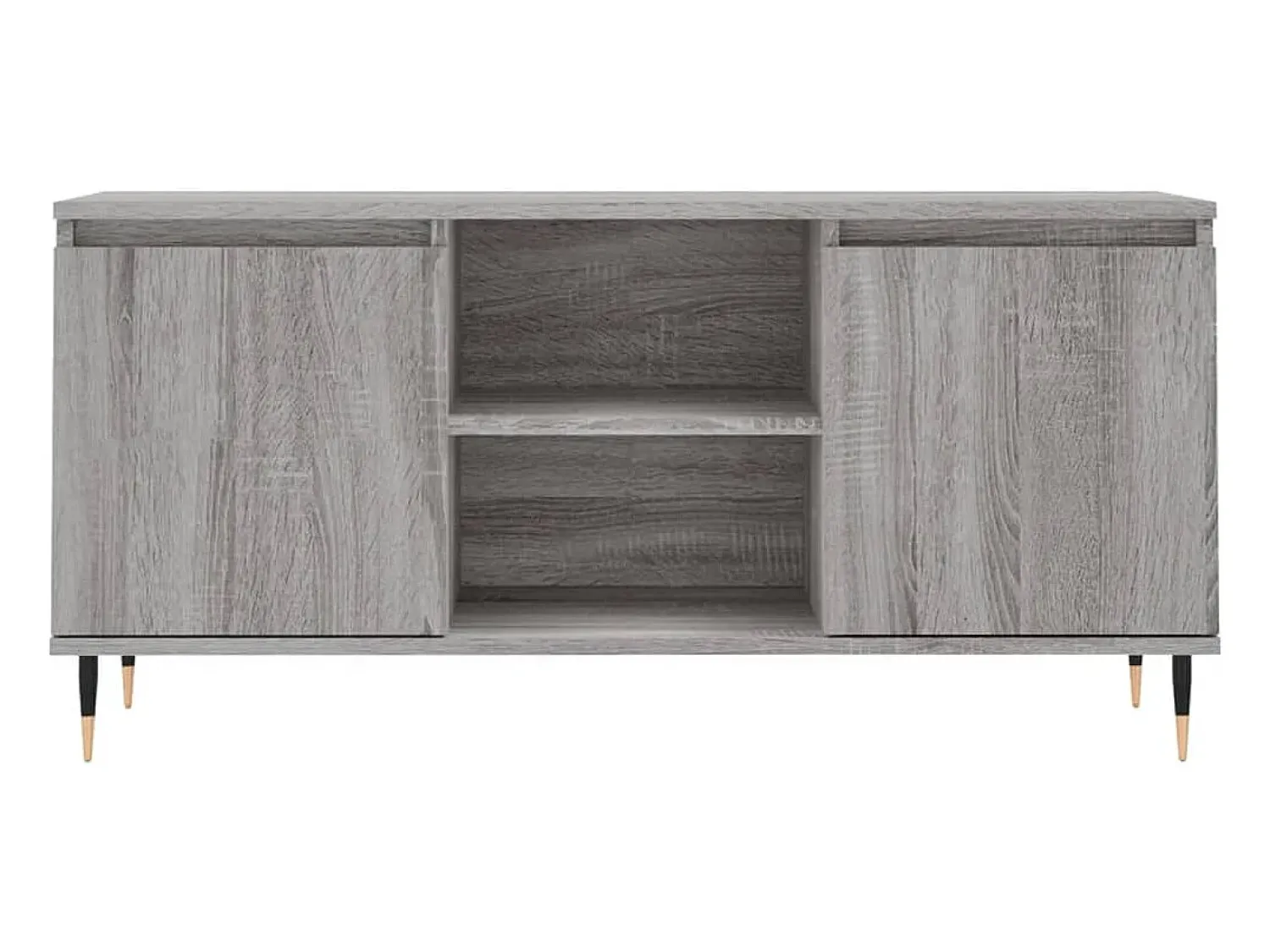 Móvel De Tv*vidaxl Móvel de TV 104x35x50 cm derivados de madeira sonoma Cinzento