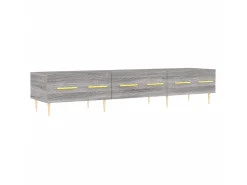 Móvel De Tv* Móvel de TV 150x36x30 cm derivados de madeira sonoma PT654625 Cinzento