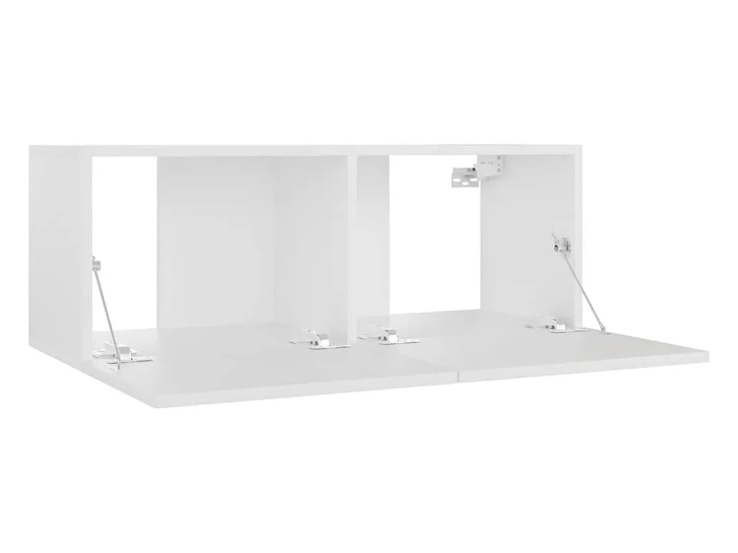 Móvel De Tv* Móvel de TV 80x30x30 cm derivados de madeira PT130269 Branco