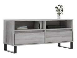 Discount Móvel de TV 100x34,5x44,5 cm derivados madeira sonoma PT943705 Cinzento