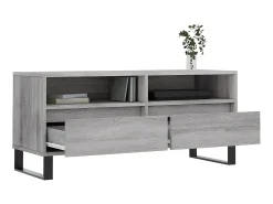 Discount Móvel de TV 100x34,5x44,5 cm derivados madeira sonoma PT943705 Cinzento